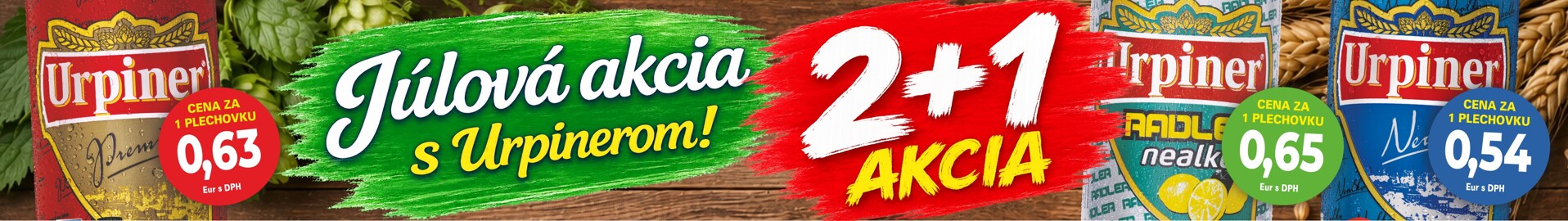 Akcia 2+1 jul