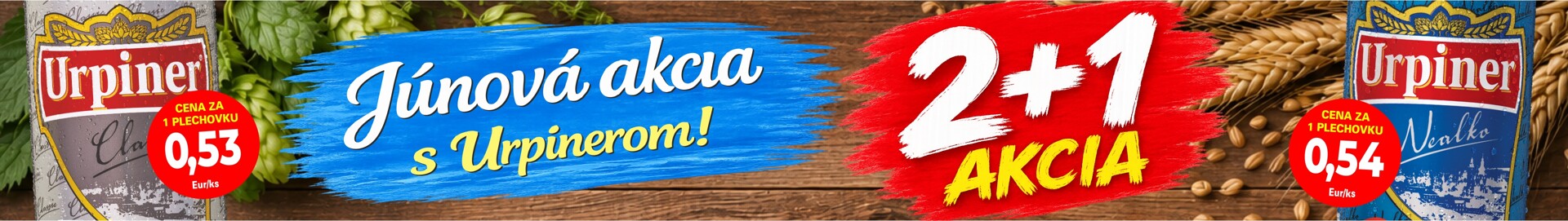 Akcia 2+1 jun 2026