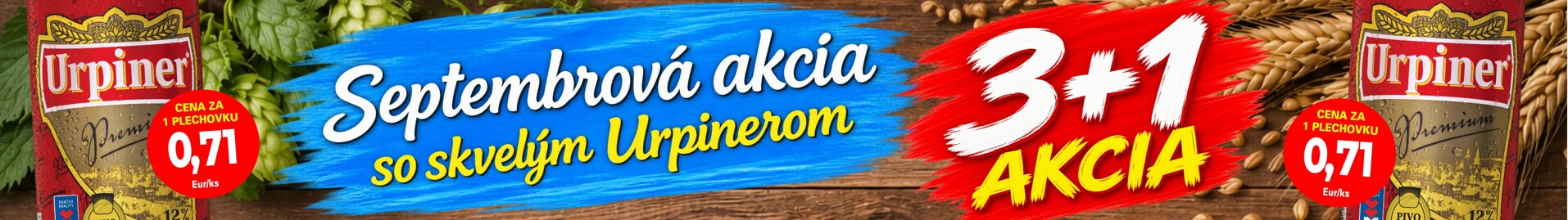 Akcia 3 + 1 September Premium 12