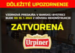 Vzorková predajňa od 10. 1. 2022 ZATVORENÁ !