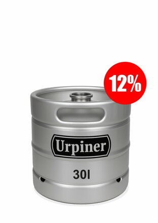 Urpiner Premium 12% 30l KEG sud