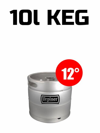 Urpiner Premium 12° 10l KEG sud