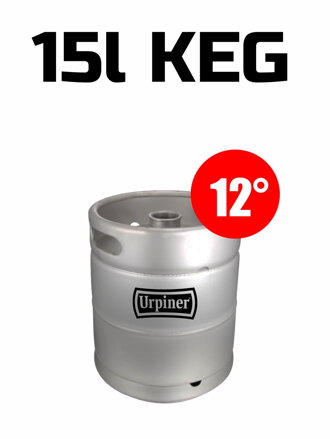 Urpiner Premium 12° 15l KEG sud