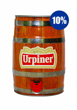 Čapované pivo 10% 5 litrový súdok