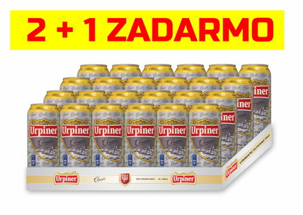 AKCIA 2+1 ZADARMO Urpiner Classic 10°