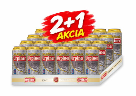 AKCIA 2+1 ZADARMO Urpiner Classic 10%