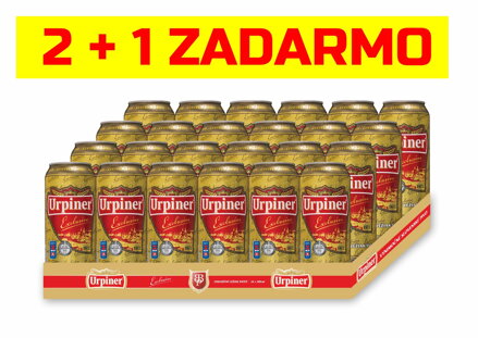 AKCIA 2+1 ZADARMO Urpiner Exclusive 16°