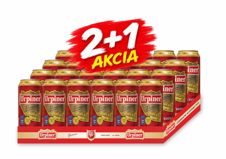 AKCIA 2+1 ZADARMO Urpiner Premium 12%