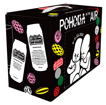 Urpiner POHODA AIR multipack 6 x 500ml + festivalový pohár