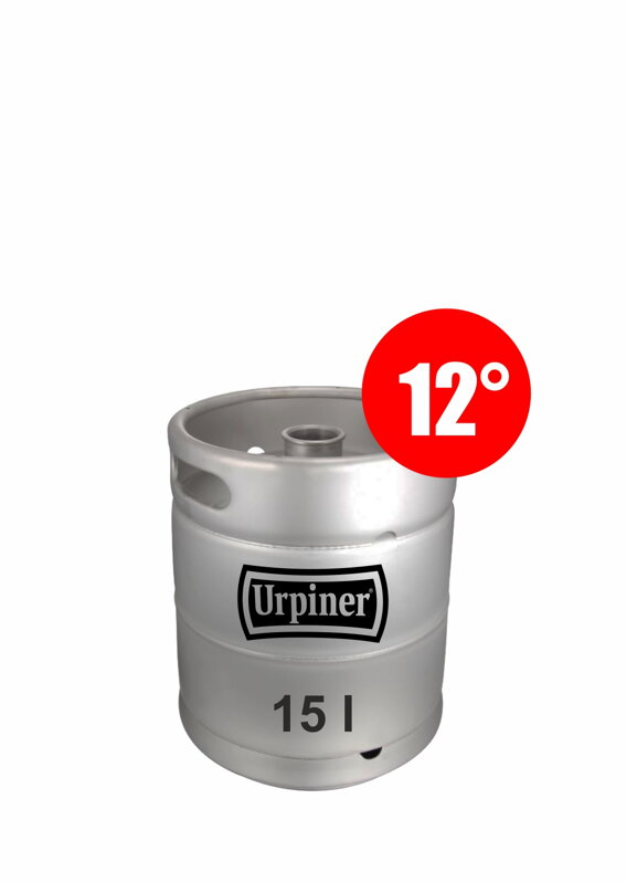 Urpiner Premium 12° 15l KEG sud Urpiner Premium 12° 15l KEG sud