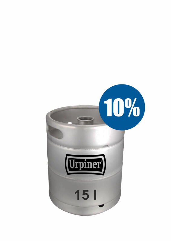 Urpiner Classic 10% 15l KEG sud