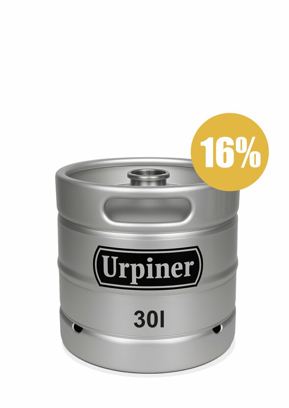 Urpiner Exclusive 16% 30l KEG sud