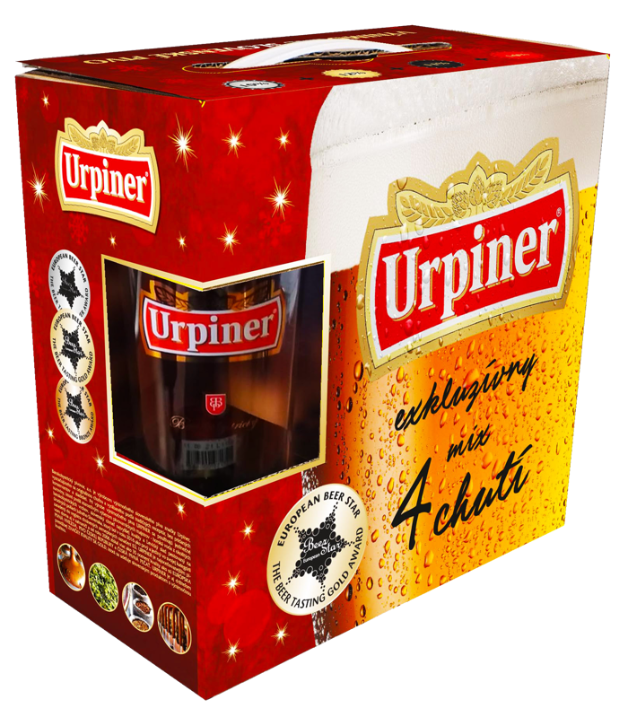 Darčekové balenie 7 fliaš + pohár  Darčekové balenie 7 fliaš + pohár