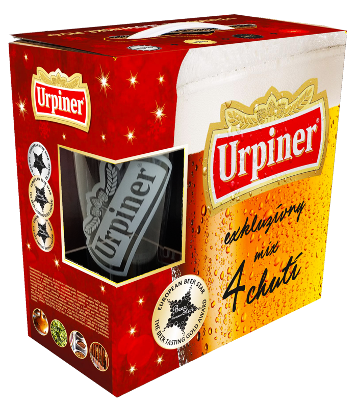 Darčekové balenie 7 fliaš + pohár 