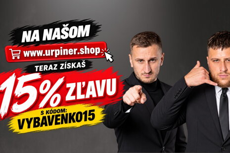 ZĽAVA 15% S KÓDOM VYBAVENKO15